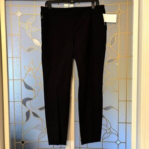 Rekucci Black Slim Fit Pants w/ Tummy Control & Pockets, Size 14p, NWT